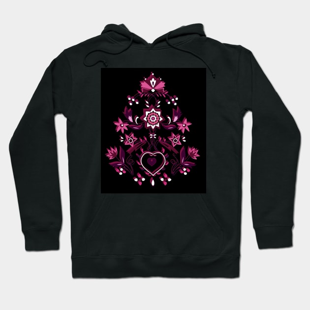 Another design based upon Scandinavian folk art Hoodie by Hayh0